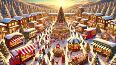 清水山荘クリスマスマーケット開催！地域おこし協力隊による冬の特別イベント
