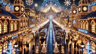 第20回くるめ光の祭典 ほとめきファンタジー ～「タイムトラベル」をテーマにした幻想的な光の世界～