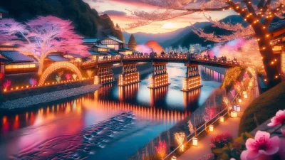 絶対行きたい！大川市で楽しむ「オオカワイルミ～昇開橋deロマンチックナイト～」2026年2月14日