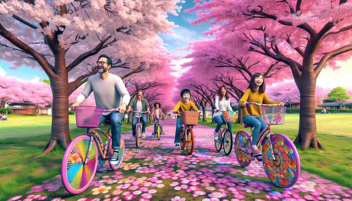久留米サイクルファミリーパーク さくらまつり2026｜桜×自転車