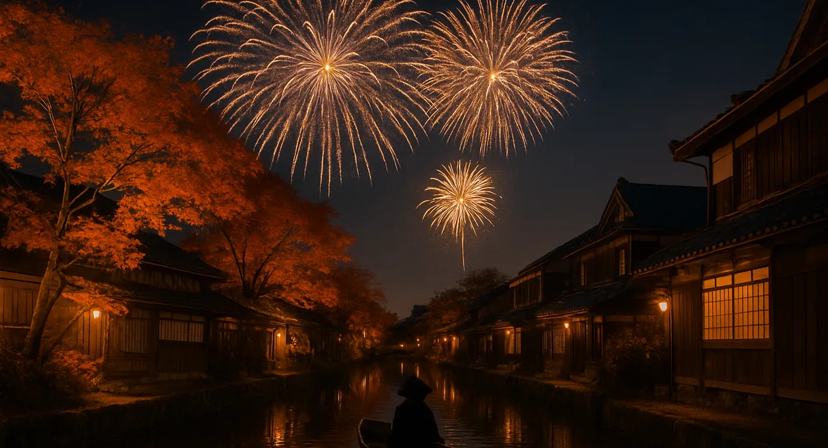 白秋祭水上パレード2026のイメージ画像（実際の公演を撮影した写真ではありません）