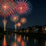 甘木川花火大会2026のイメージ画像（実際の公演を撮影した写真ではありません）