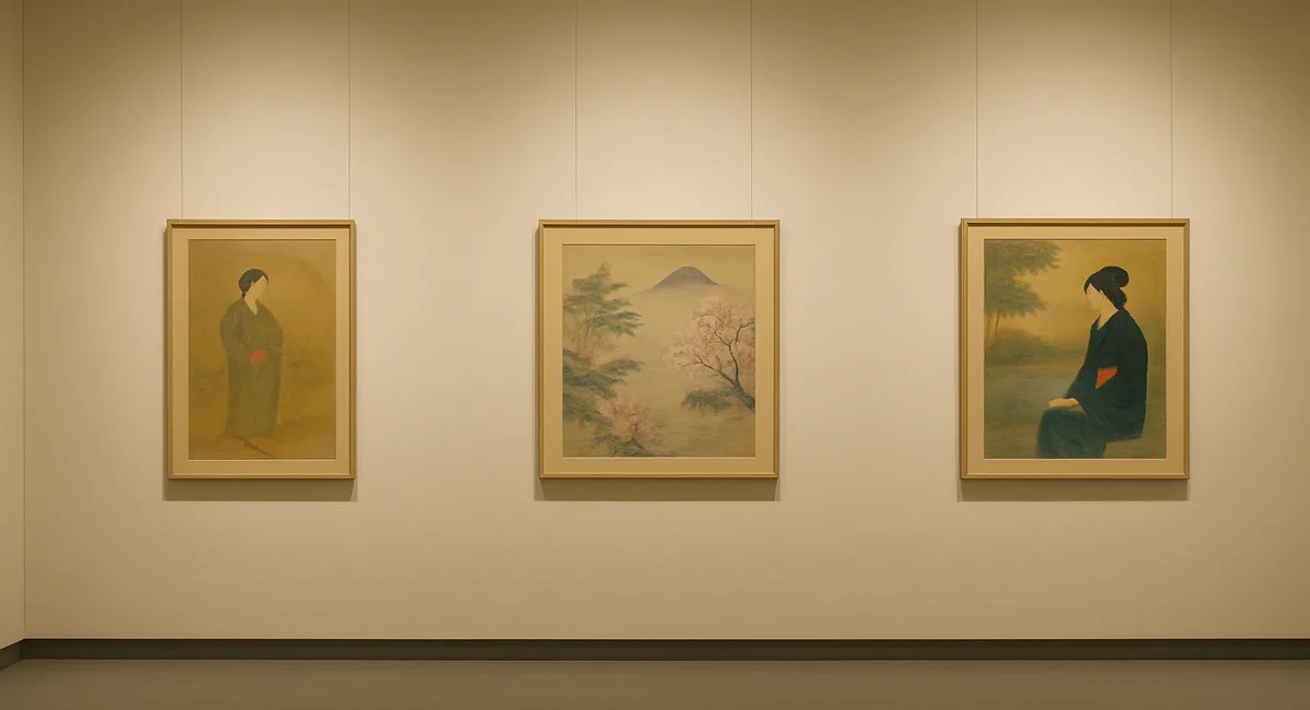 第75回久留米市総合美術展2026のイメージ画像（実際の様子を撮影した写真ではありません）